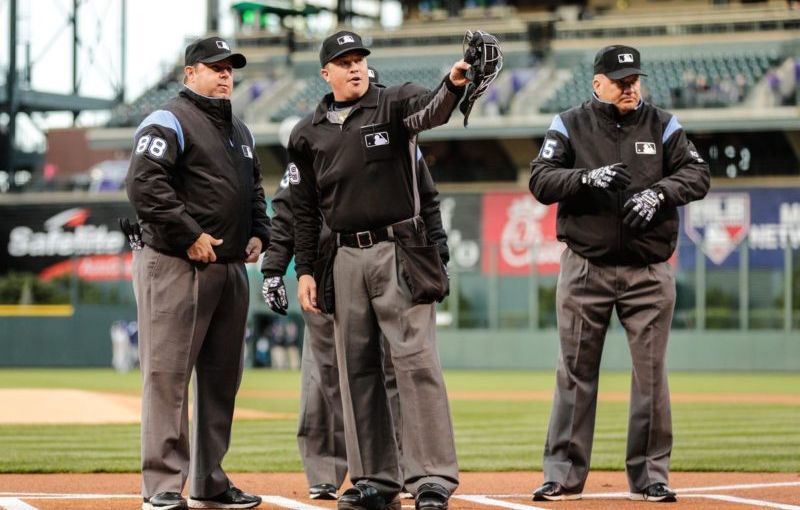 MLB considering giving umpire crew chiefs mics 